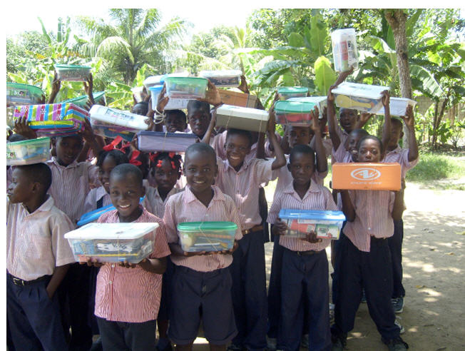Christmas Hope Box Open Door Haiti